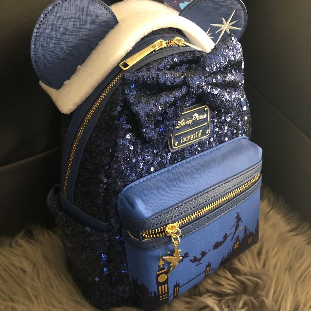 NWT Loungefly Disney Minnie Mouse The Main Attraction MMMA Peter Pan's Flight - Picture 4 of 9